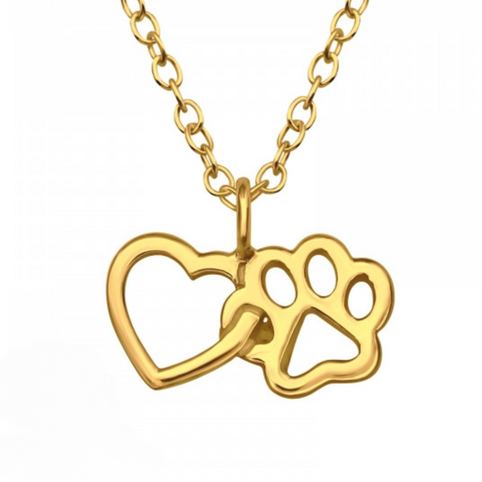 Lovely Paw Children Necklace