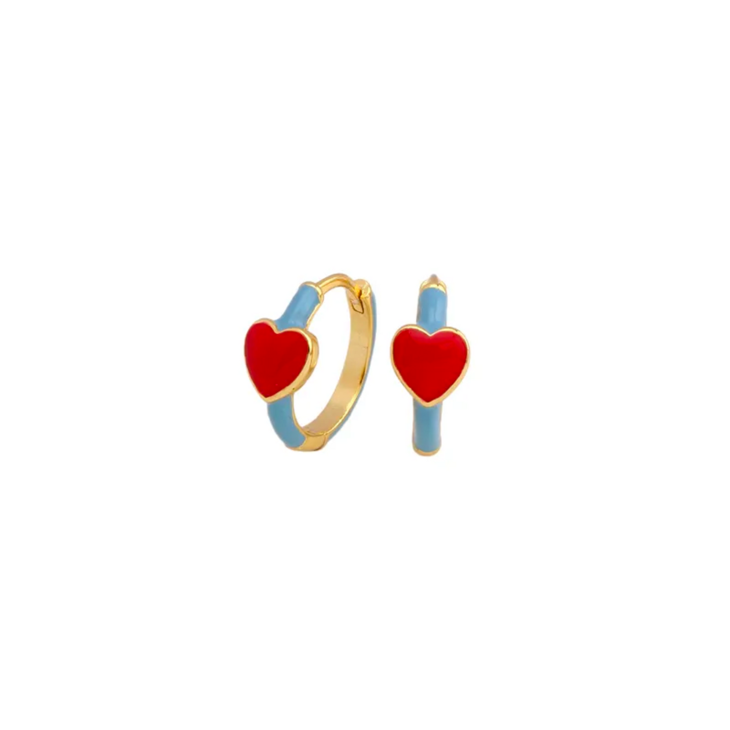 Love Huggie Hoop Girl earrings